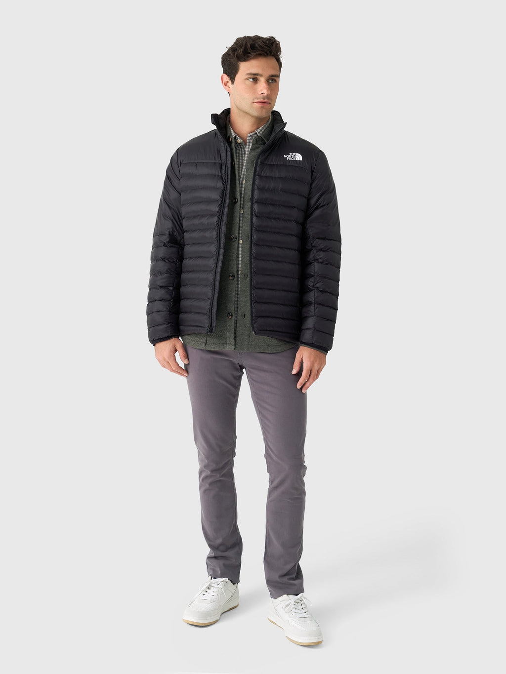 The North Face Men's Terra Peak Quilted Jacket - Black & Gray