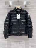 Moncler Acorus Stand-Collar Quilted Puffer Jacket - Black