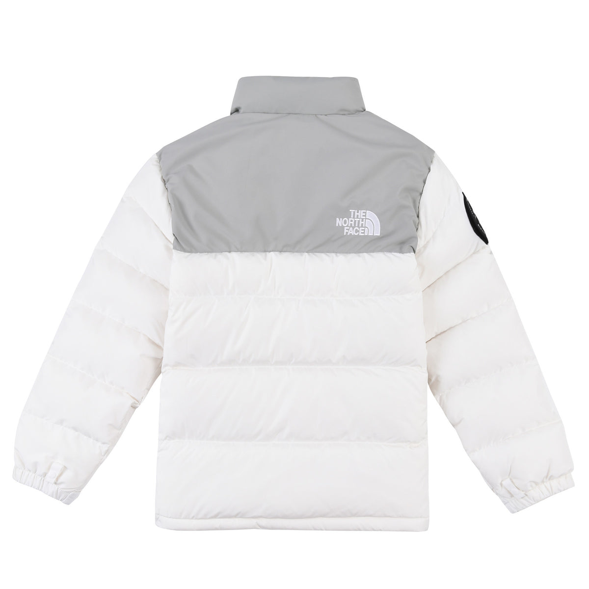 The North Face 1992 Stand-Collar Puffer Jacket - White & Gray