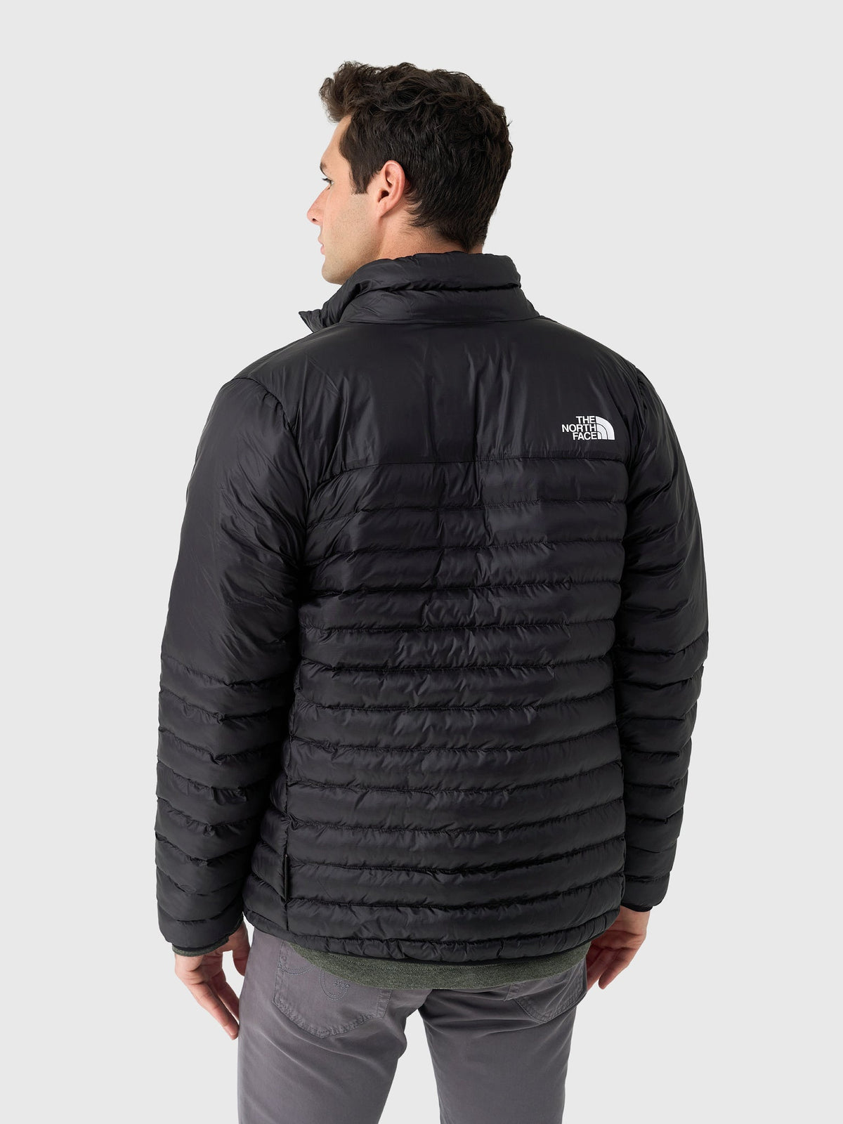 The North Face Men's Terra Peak Quilted Jacket - Black & Gray