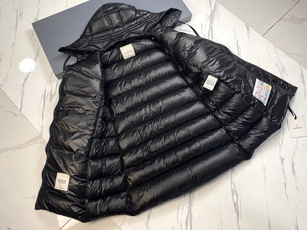 Moncler Hooded Long Puffer Down Jacket