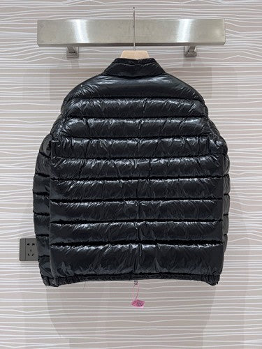 Moncler Acorus Stand-Collar Quilted Puffer Jacket - Black
