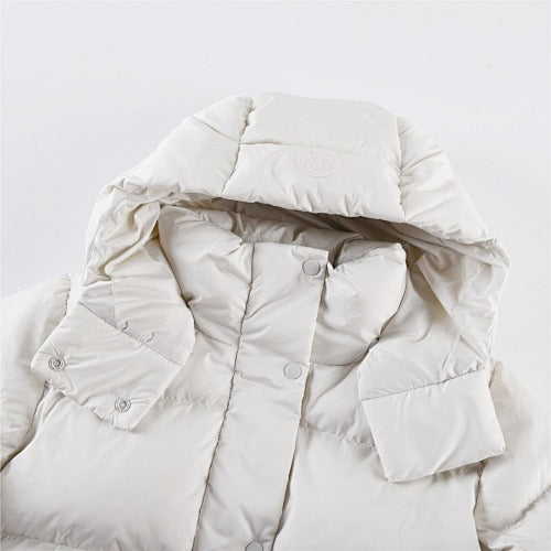 lululemon Women's Wunder Puff Cropped Hooded Jacket - White