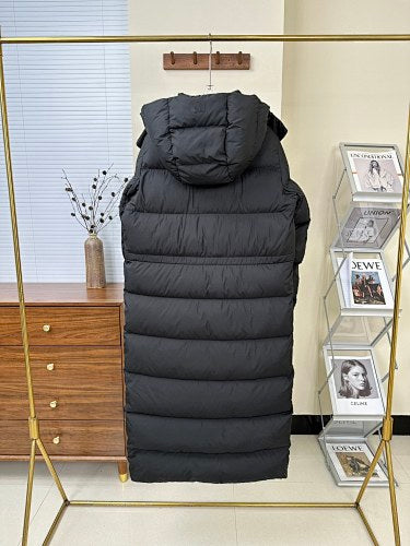 lululemon Women's Wunder Puff Long Hooded Puffer Coat - Black