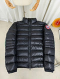 Canada Goose Crofton Stand-Collar Puffer Jacket - Black