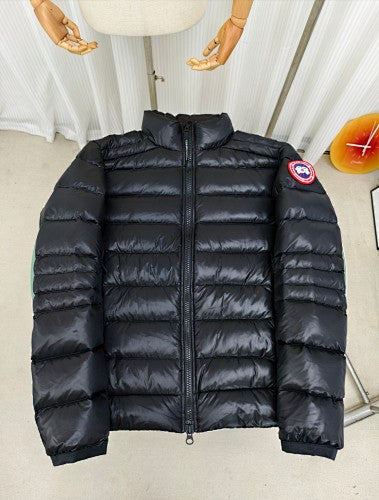 Canada Goose Crofton Stand-Collar Puffer Jacket - Black