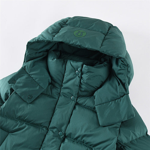 lululemon Women's Wunder Puff Hooded Puffer Jacket - Dark Green
