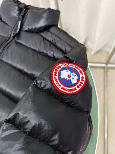 Canada Goose Crofton Stand-Collar Puffer Jacket - Black