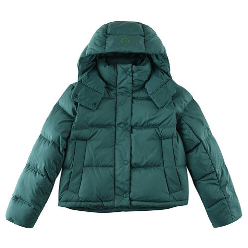 lululemon Women's Wunder Puff Hooded Puffer Jacket - Dark Green