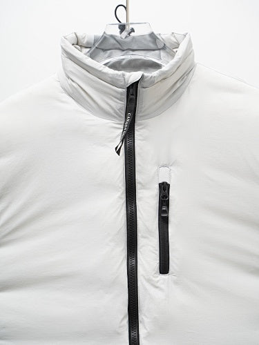 Canada Goose Lodge Stand-Collar Puffer Jacket - White