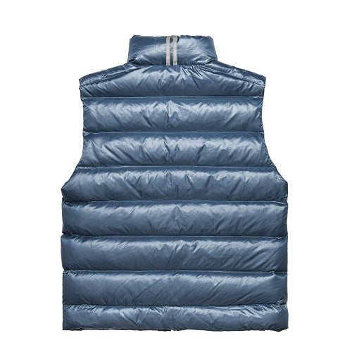 Canada Goose Crofton 2229M Stand-Collar Puffer Vest - Steel Blue