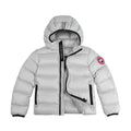 Canada Goose Crofton Kids' Hooded Puffer Jacket 5460K - Light Gray