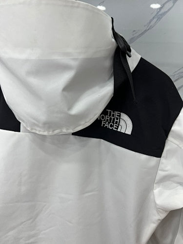 The North Face 1990 Colorblock Hooded Jacket - White & Black