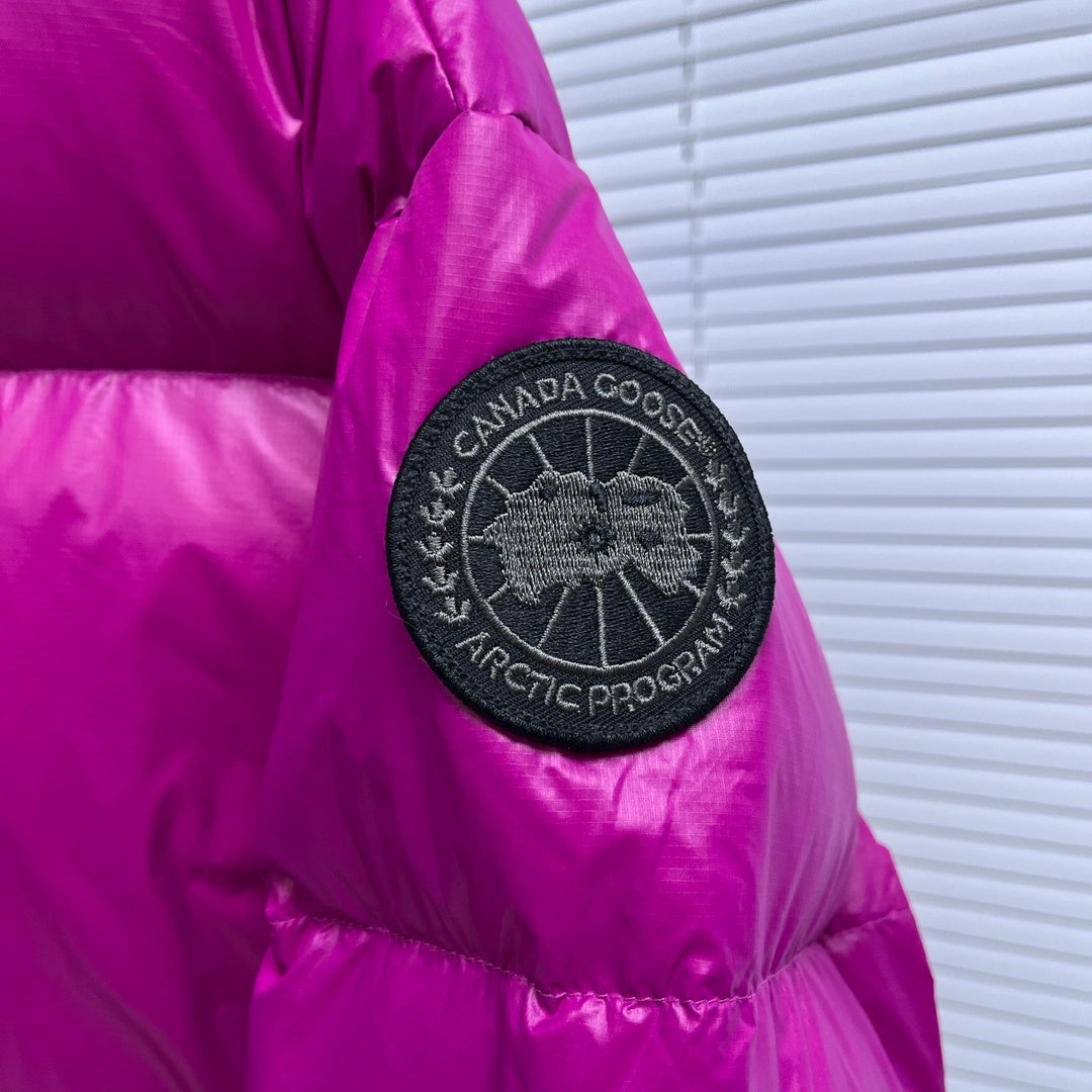 Canada Goose Women's Cropped Puffer Jacket - Fuchsia