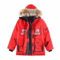 Canada Goose Hooded Utility Parka - Red
