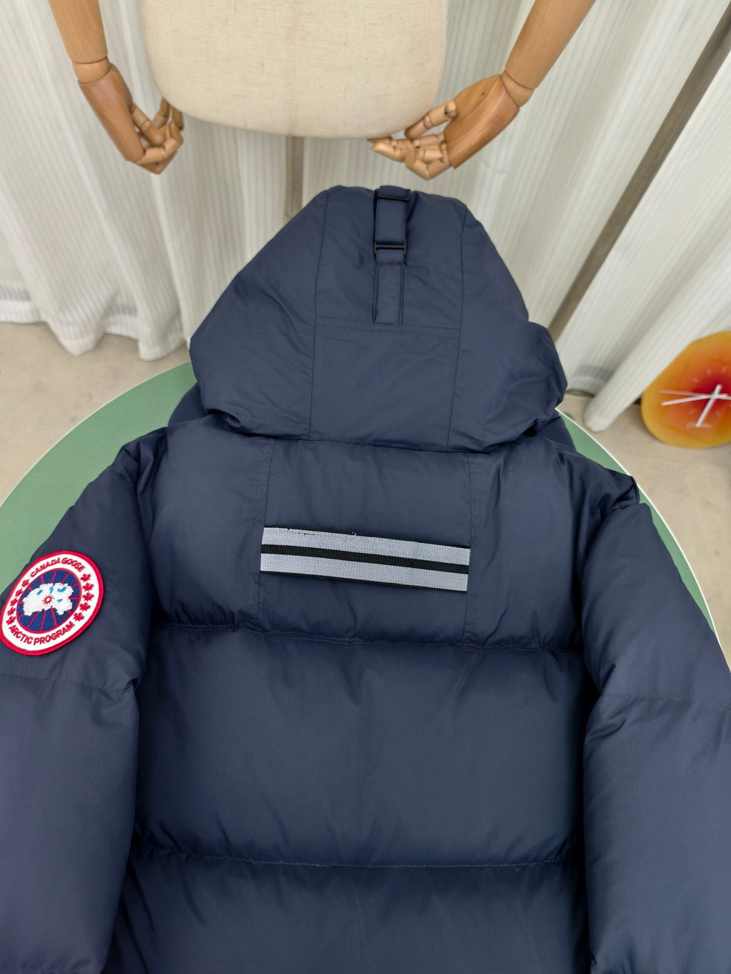 Canada Goose Lawrence Hooded Puffer Coat - Navy