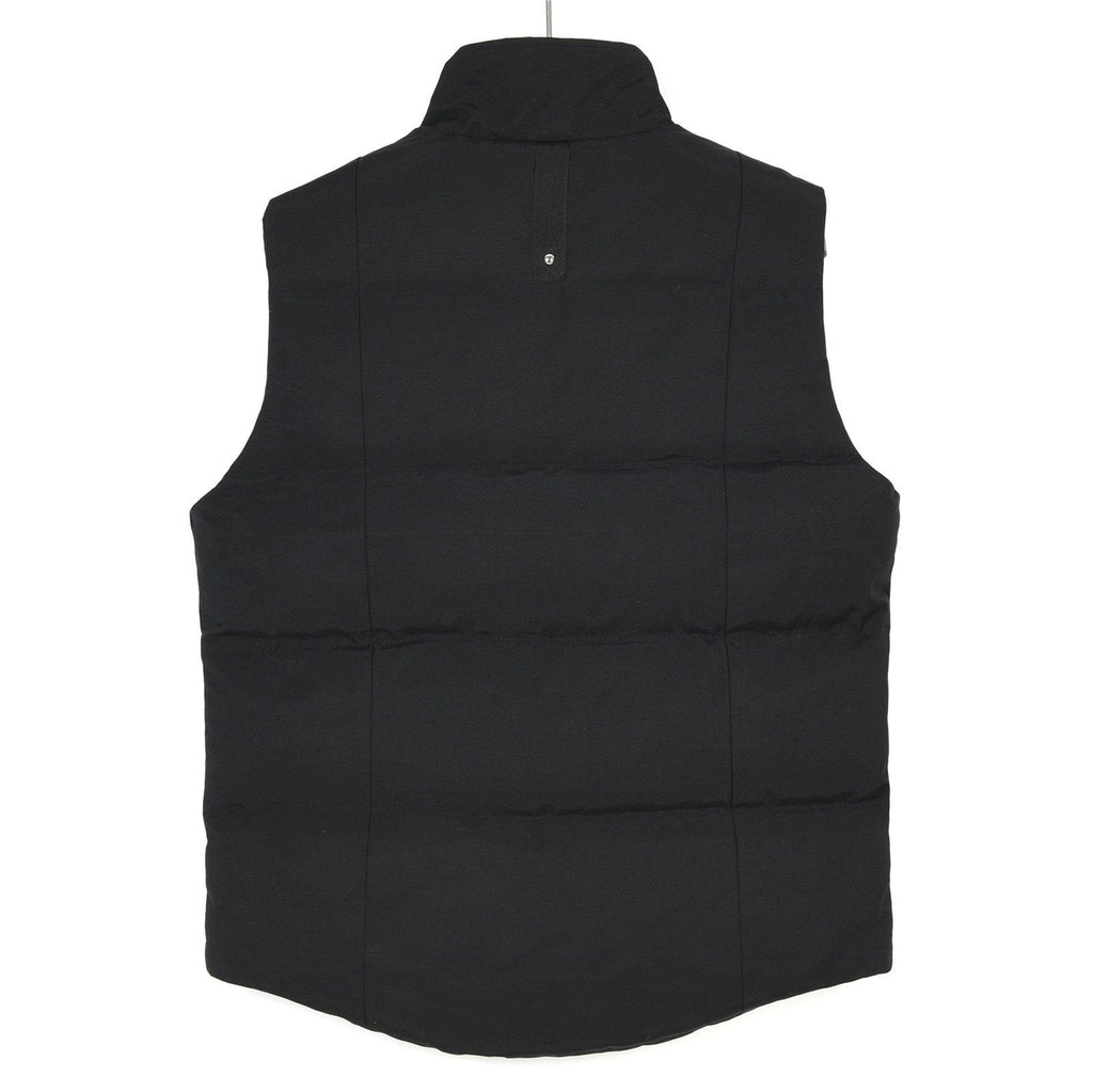 Moose Knuckles Quilted Down Vest - Black & White