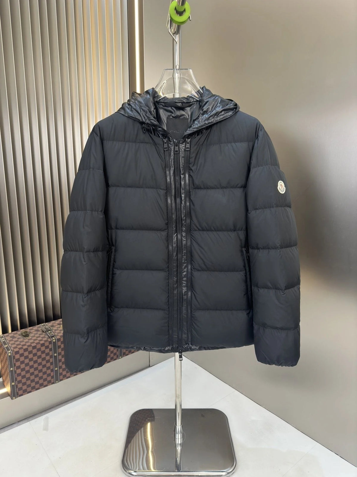 Moncler Reversible Quilted Puffer Jacket - Black