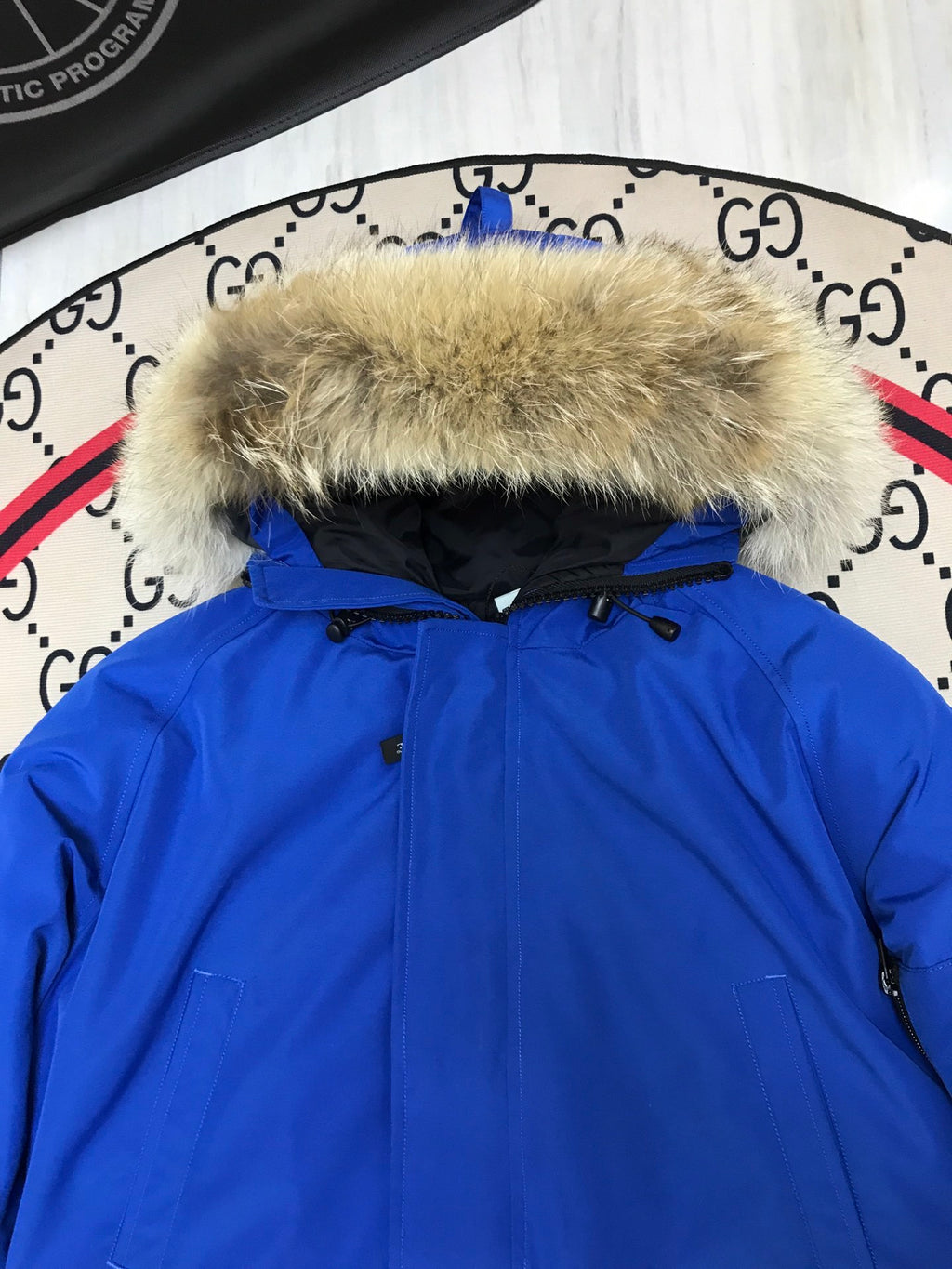 Canada Goose Chilliwack Hooded Bomber Jacket - Royal Blue