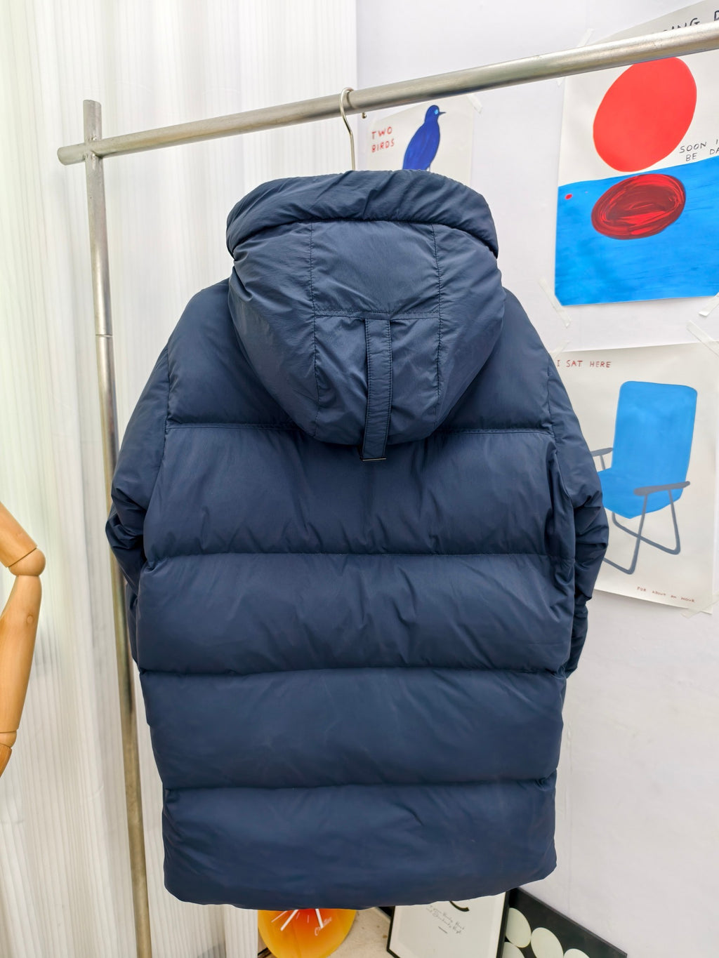 Canada Goose Lawrence Hooded Puffer Coat - Navy