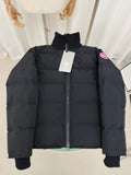 Canada Goose Stand-Collar Quilted Puffer Jacket - Black