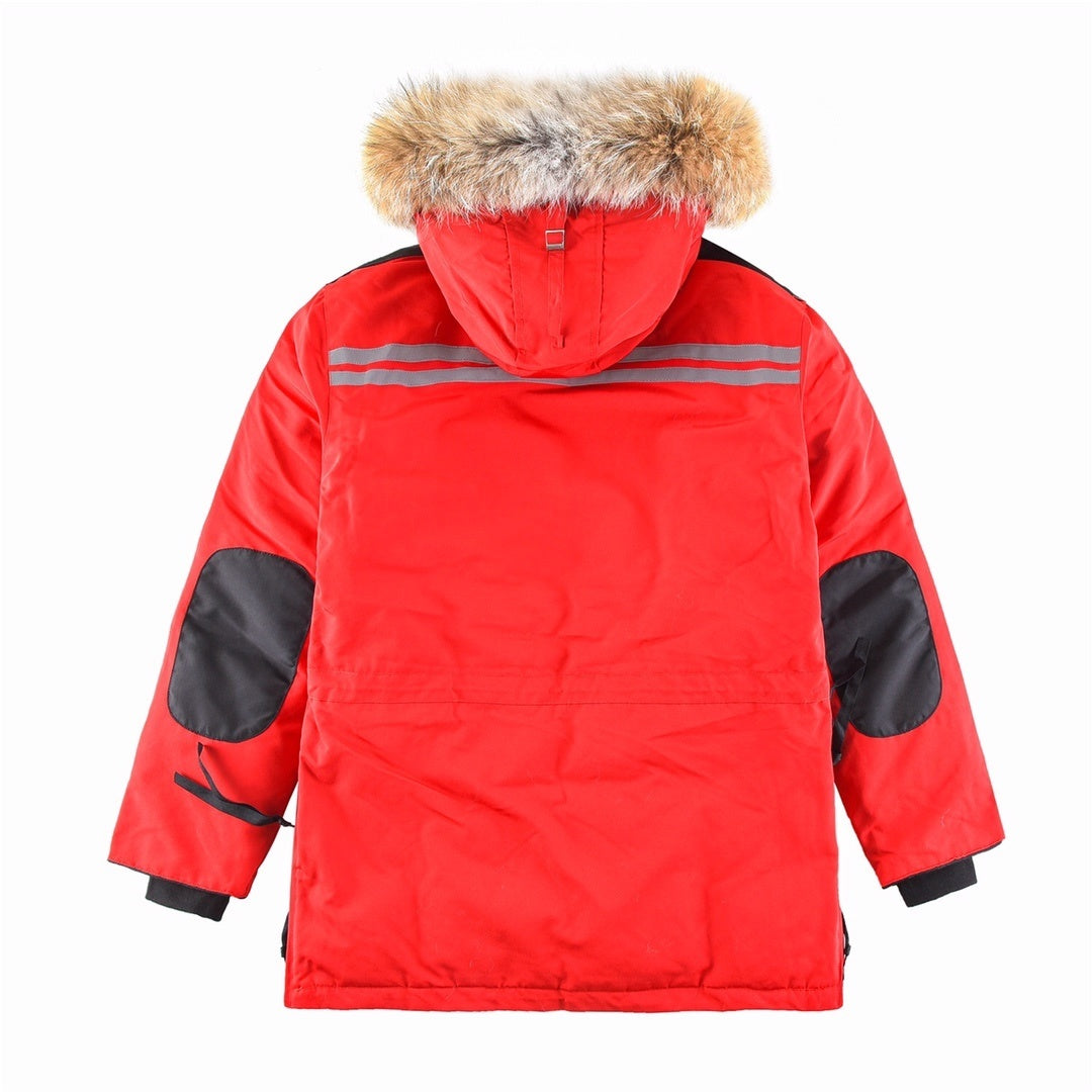 Canada Goose Hooded Utility Parka - Red
