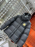 Moncler Detachable-Sleeve Hooded Puffer Jacket - Black