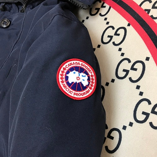 Canada Goose Unisex Hooded Parka - Navy