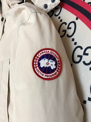 Canada Goose Women's Hooded Parka - Cream