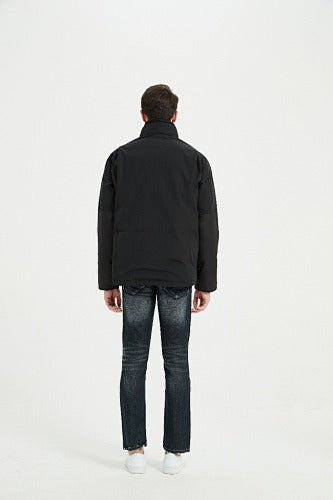Canada Goose Stand-Collar Utility Jacket - Black