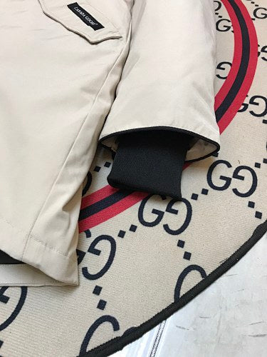Canada Goose Women's Hooded Fishtail Parka - Cream