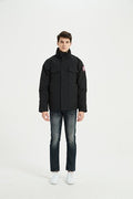 Canada Goose Stand-Collar Utility Jacket - Black