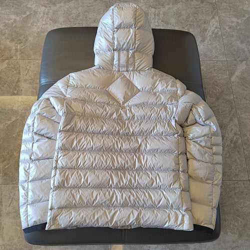 Canada Goose Hooded Quilted Puffer Jacket - Silver Gray