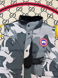 Canada Goose Quilted Puffer Vest - Gray Camo