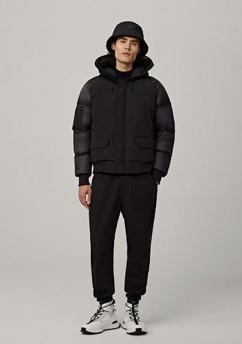 Canada Goose Men's Hooded Hybrid Jacket - Black