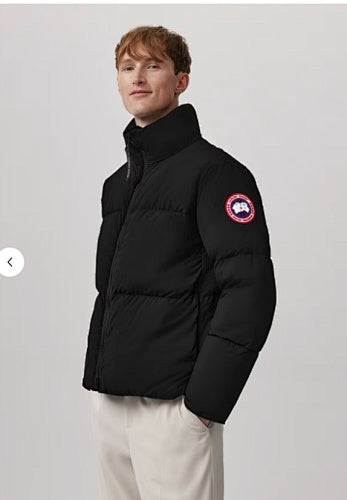Canada Goose Men's Stand-Collar Puffer Jacket - Black