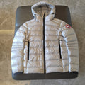 Canada Goose Hooded Quilted Puffer Jacket - Silver Gray