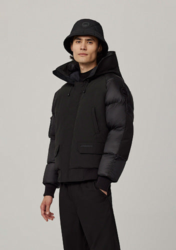 Canada Goose Men's Hooded Hybrid Jacket - Black