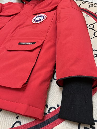 Canada Goose Unisex Expedition Parka - Red