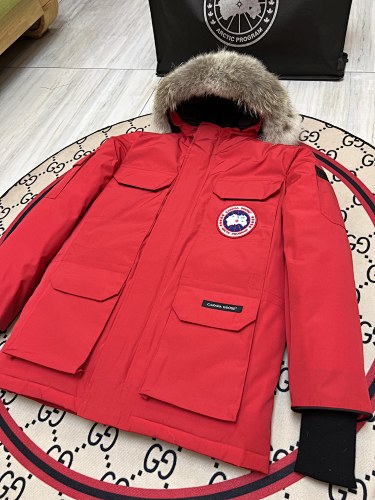 Canada Goose Unisex Expedition Parka - Red